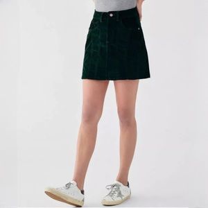 DL1961 GEORGIA SKIRT PINE GREEN SIZE 25 REG $$159